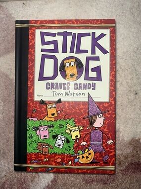 Harper Stick Dog Craves Candy Kids Hardcover by Tom Watson